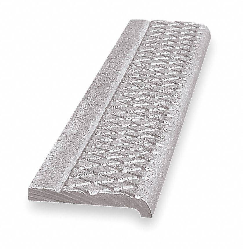 Silver 48In Cast Aluminum Stair Nosing S307243