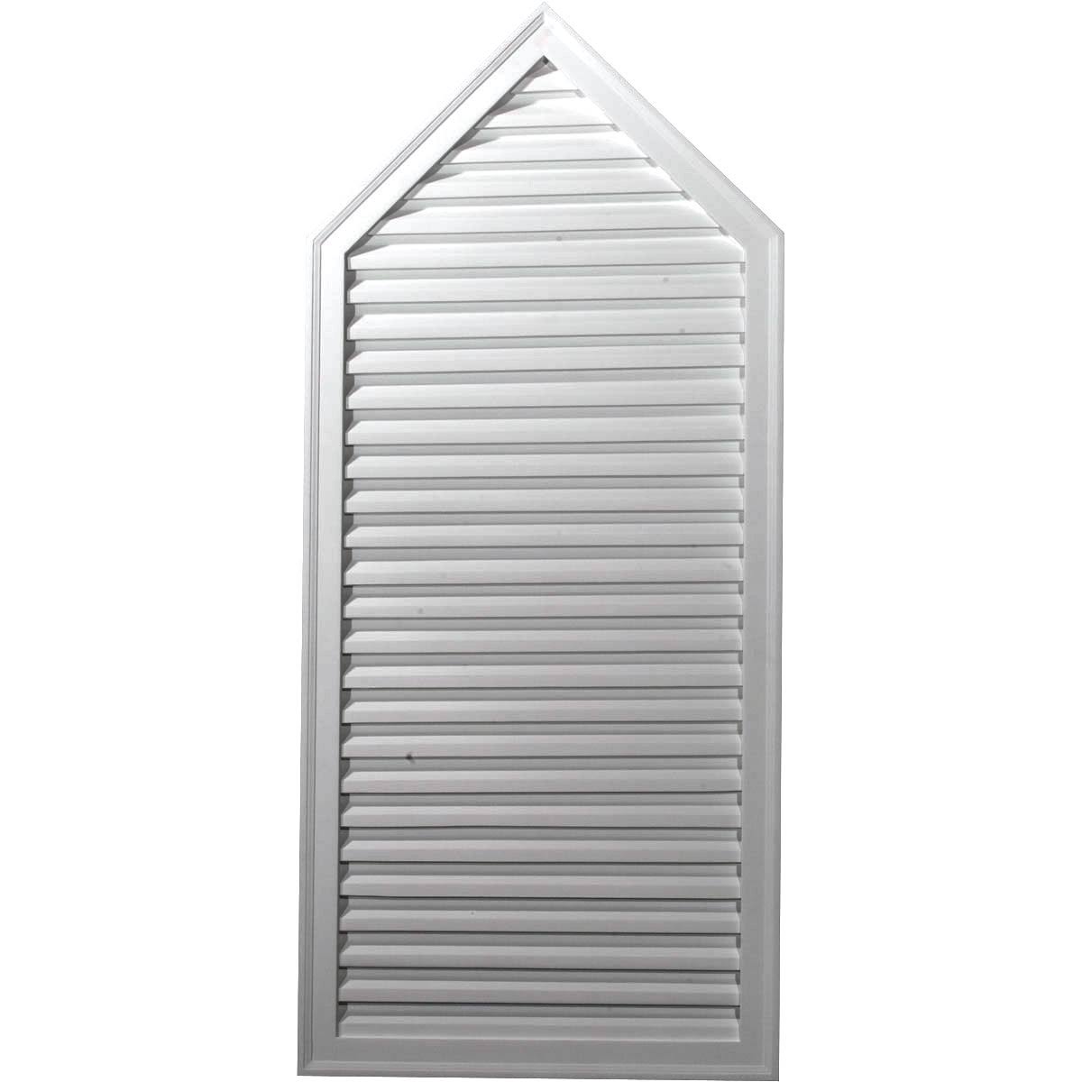 Peaked Urethane Gable Vent Louver H310