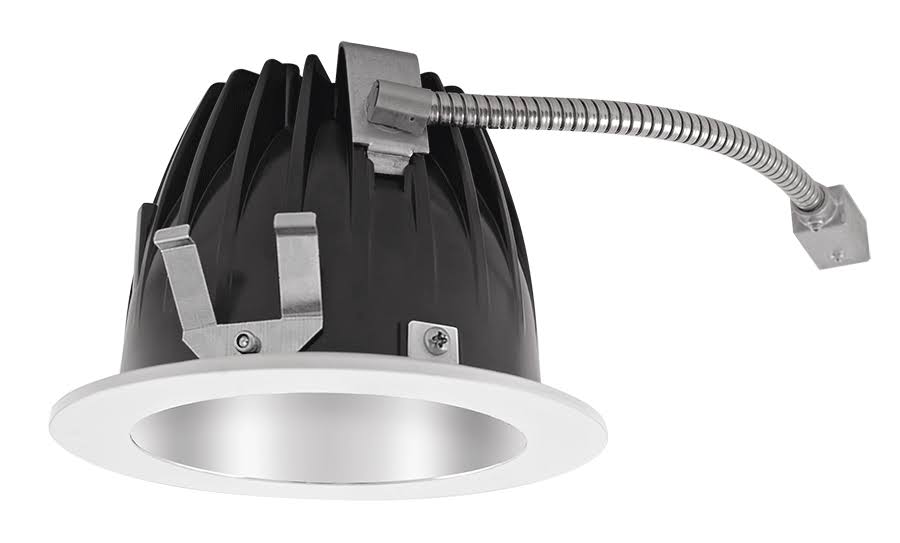 LED Trim Mod6 Round 80Deg 27K 90CRI Matte Cone White Ring I7974