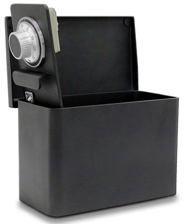 0.2 Hitch-Vault Safe, Combination Lock, Black O4590