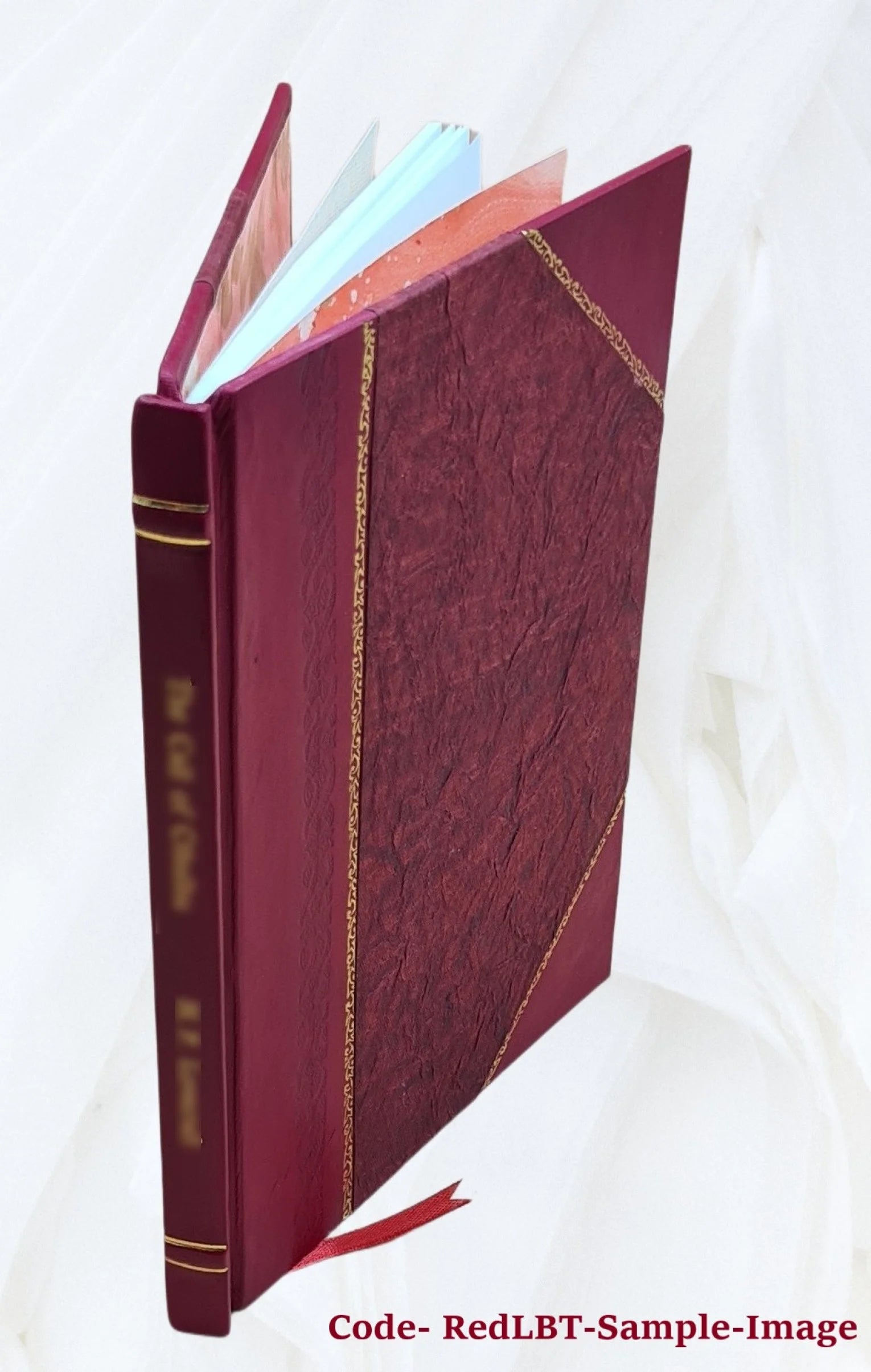 American National Anthem Illustrated Leather Bound Book V83054