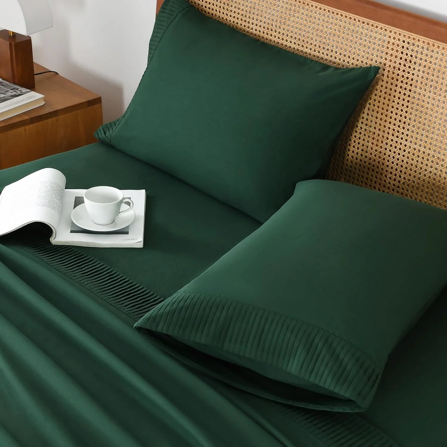 King Size 4 Piece Microfiber Sheet Set K3256