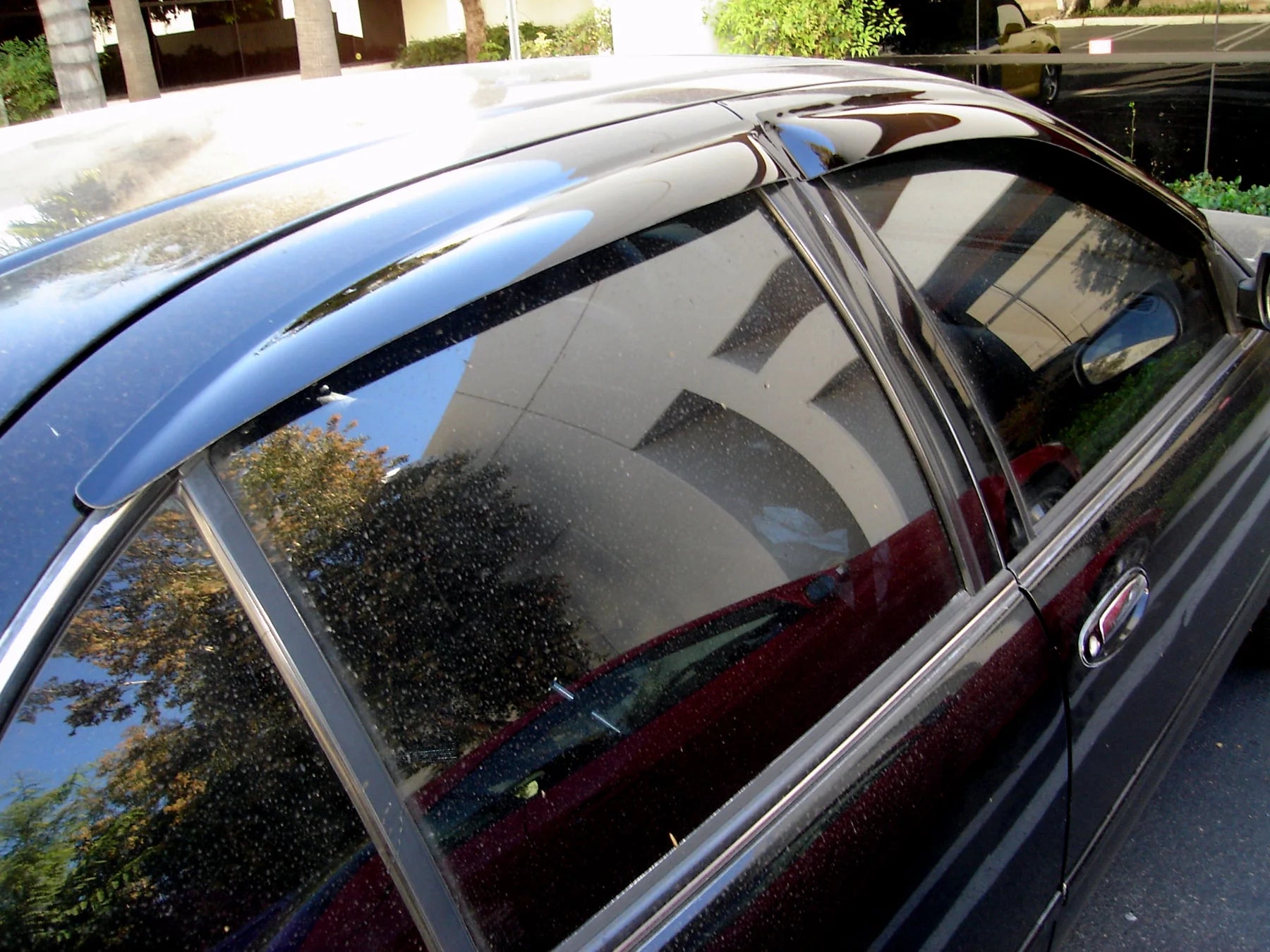 5 Pcs Window Visor Deflector and Sunroof Set Z173058