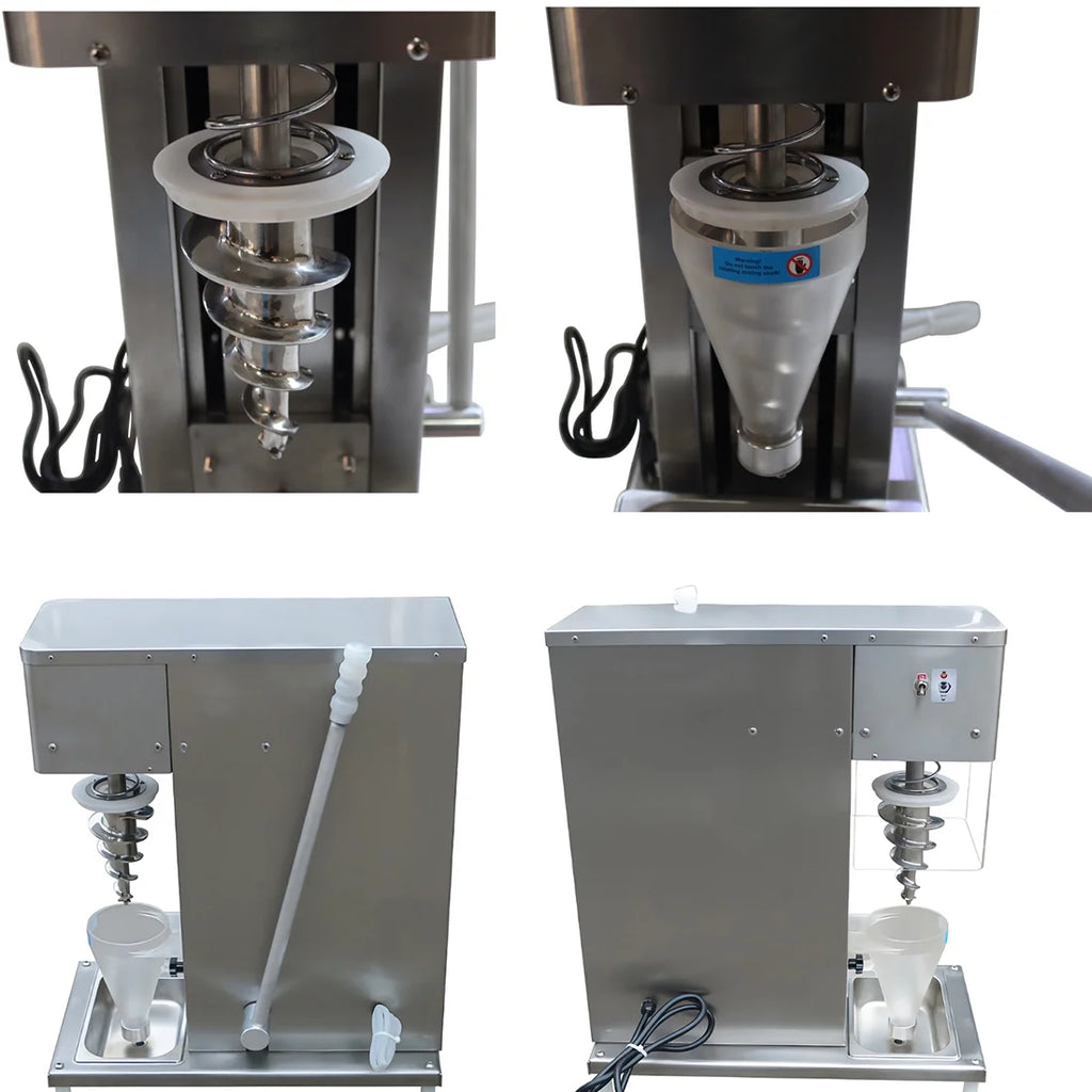 Electric Fruit Ice Cream Machine Juice Yogurt Milkshake Mixer N470