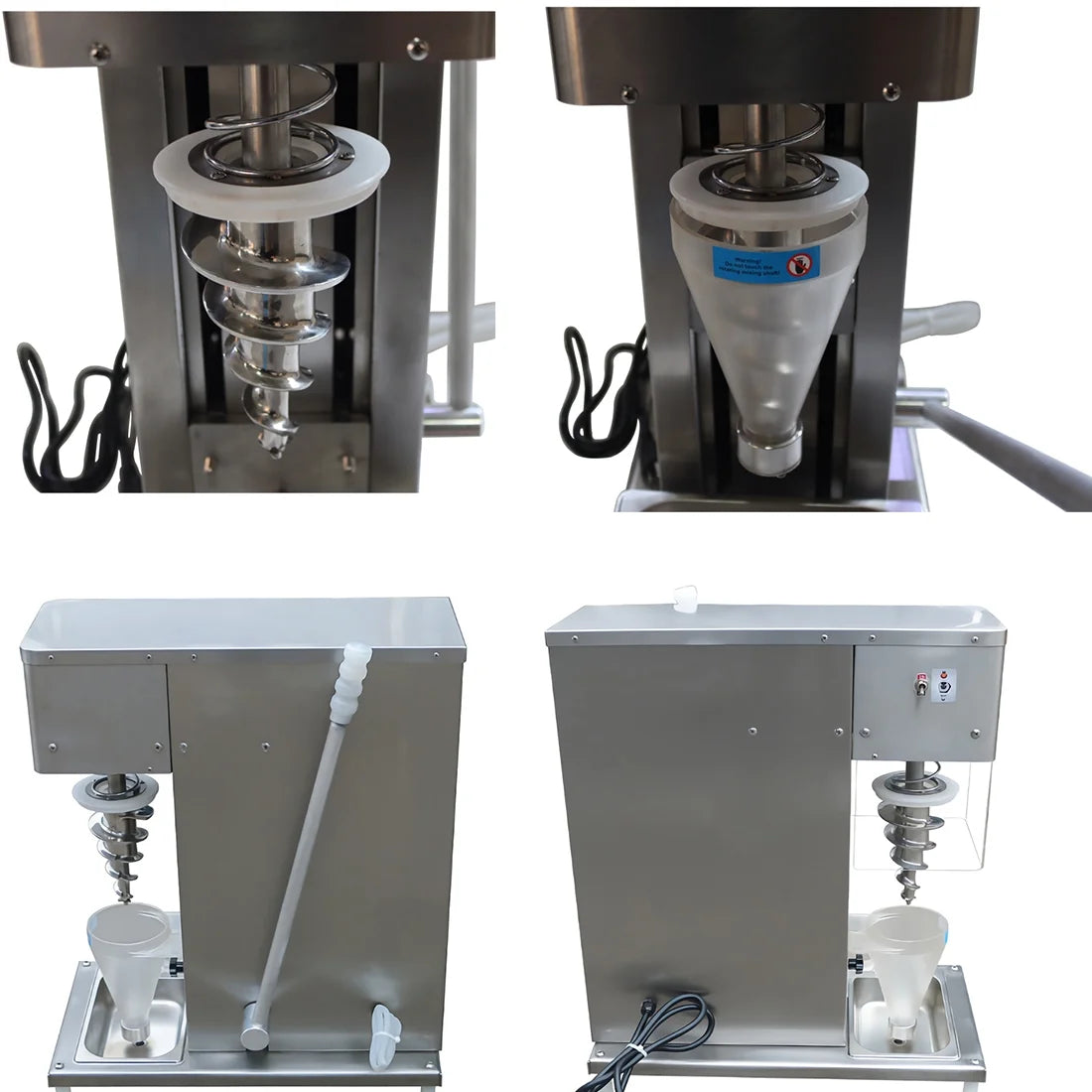 Electric Fruit Ice Cream Machine Juice Yogurt Milkshake Mixer N470
