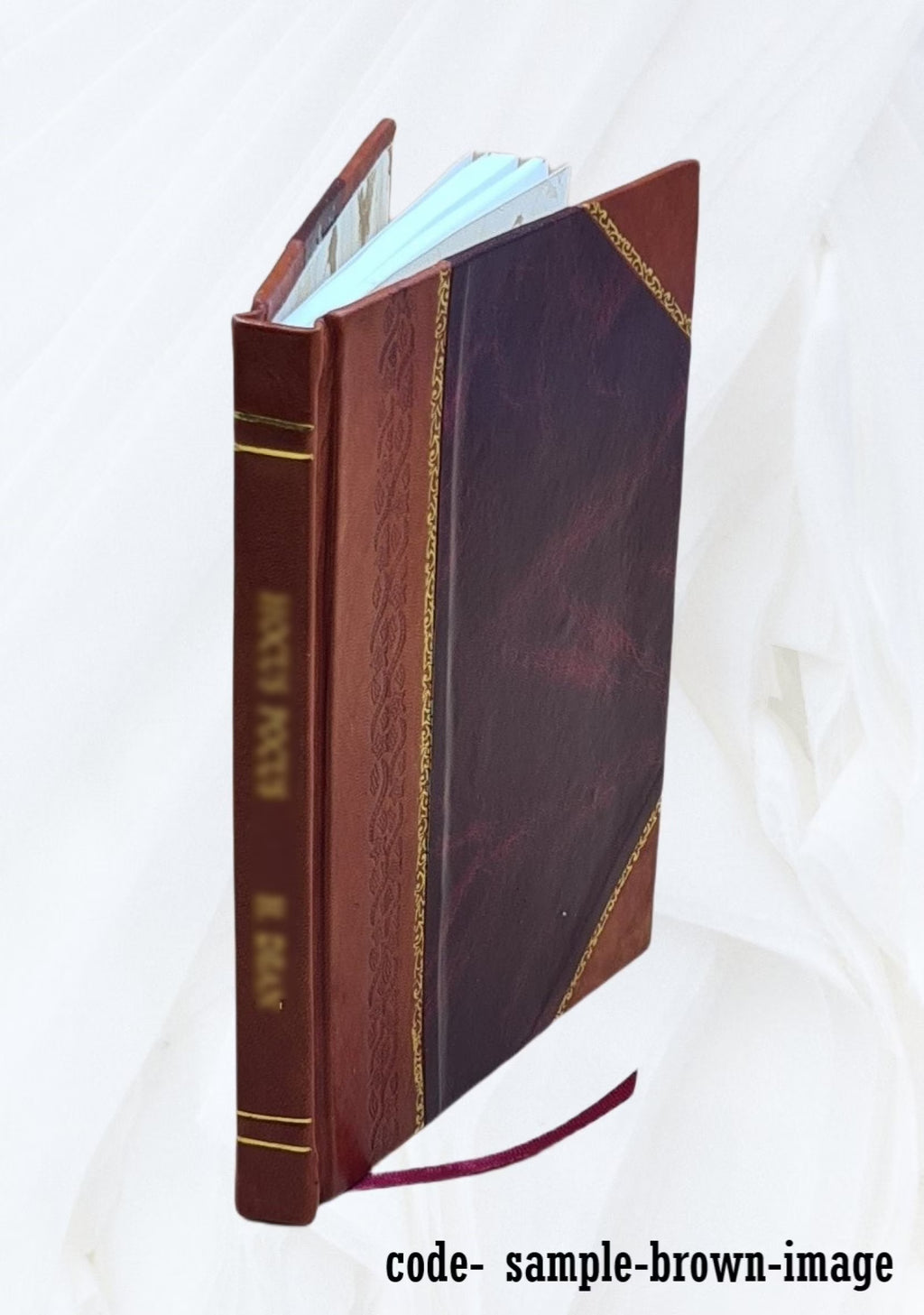 American National Anthem Illustrated Leather Bound Book V83054