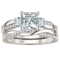 Sterling Silver CZ Ring Size 8.5 E172331