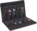Black 10 Slot Folding Knife Storage Case U347