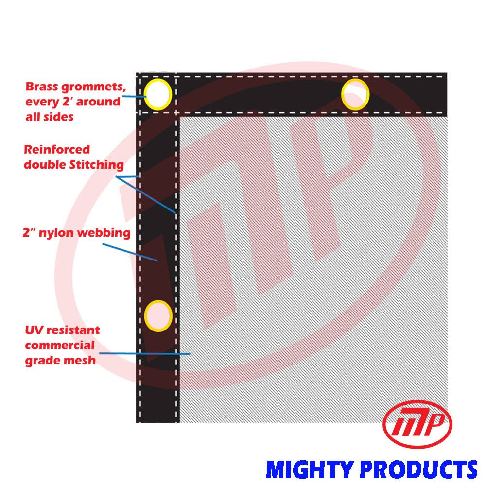 Debris Safety Netting 10 x 26 M672
