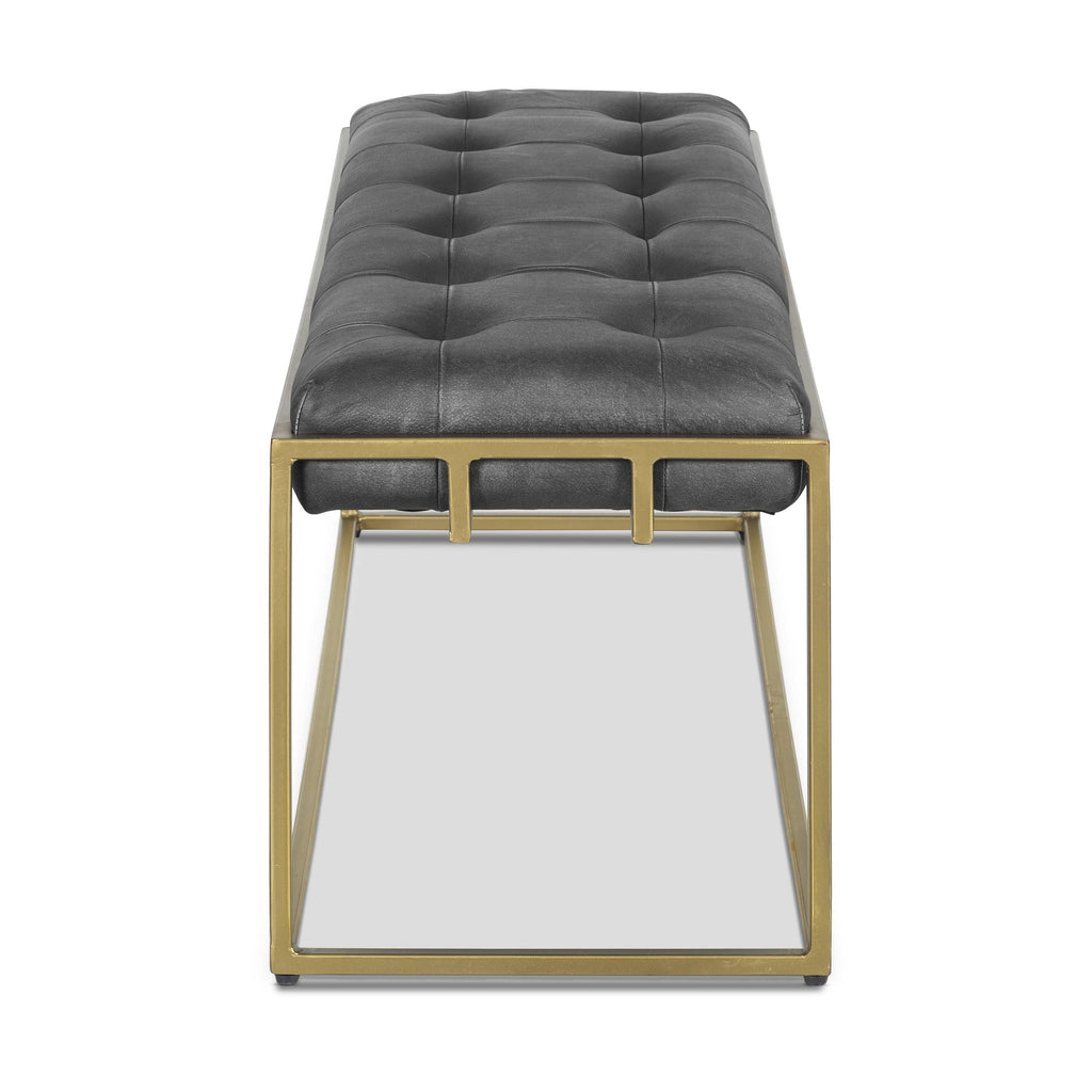 Carbon Black Curio Bench U608880