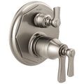 Luxe Nickel Thermostatic Valve with 3-Function Diverter Trim N715