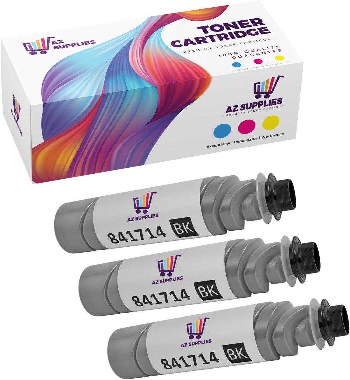 3xBlack Toner Cartridge for Ricoh Aficio MP 301SPF M951