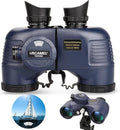 10×50 IPX7 Waterproof Marine Binoculars with Rangefinder Compass BAK4 Prism FMC Lens E72372