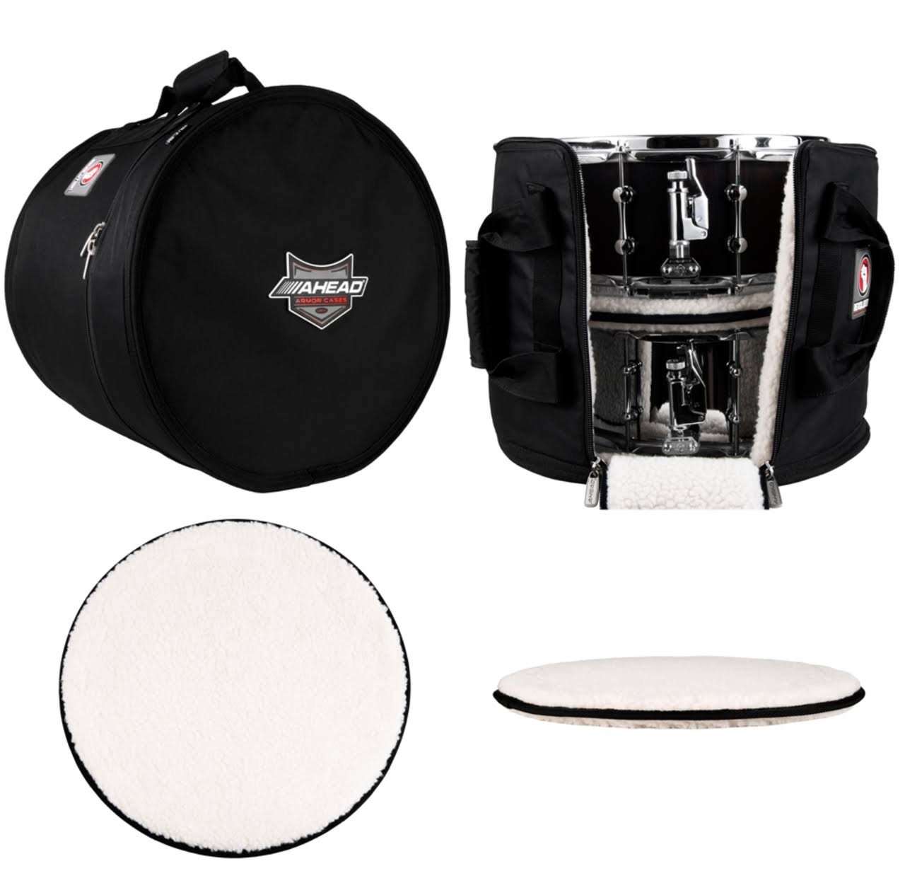 Multi Snare Case with 2 Stackers 16 x 14 in. L251