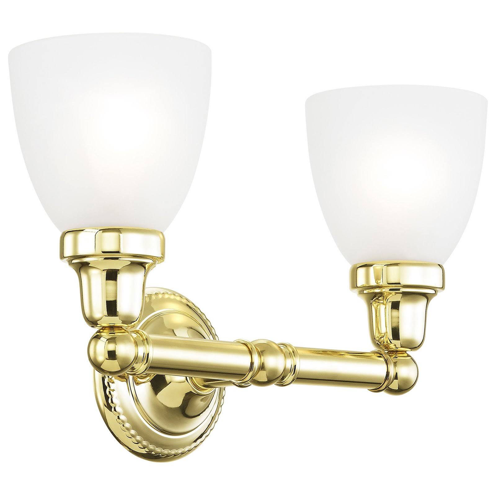 Chrome 2-Light Bath Light V57786