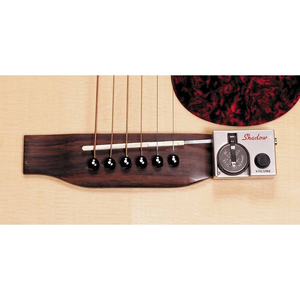Shadow Sh Nfx-Ac Quick Mount Nanoflex Pickup with Preamp for Acoustic D84812