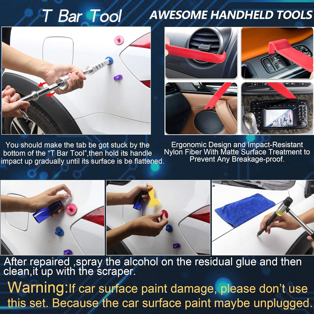 88pcs Paintless Dent Repair Kit K422