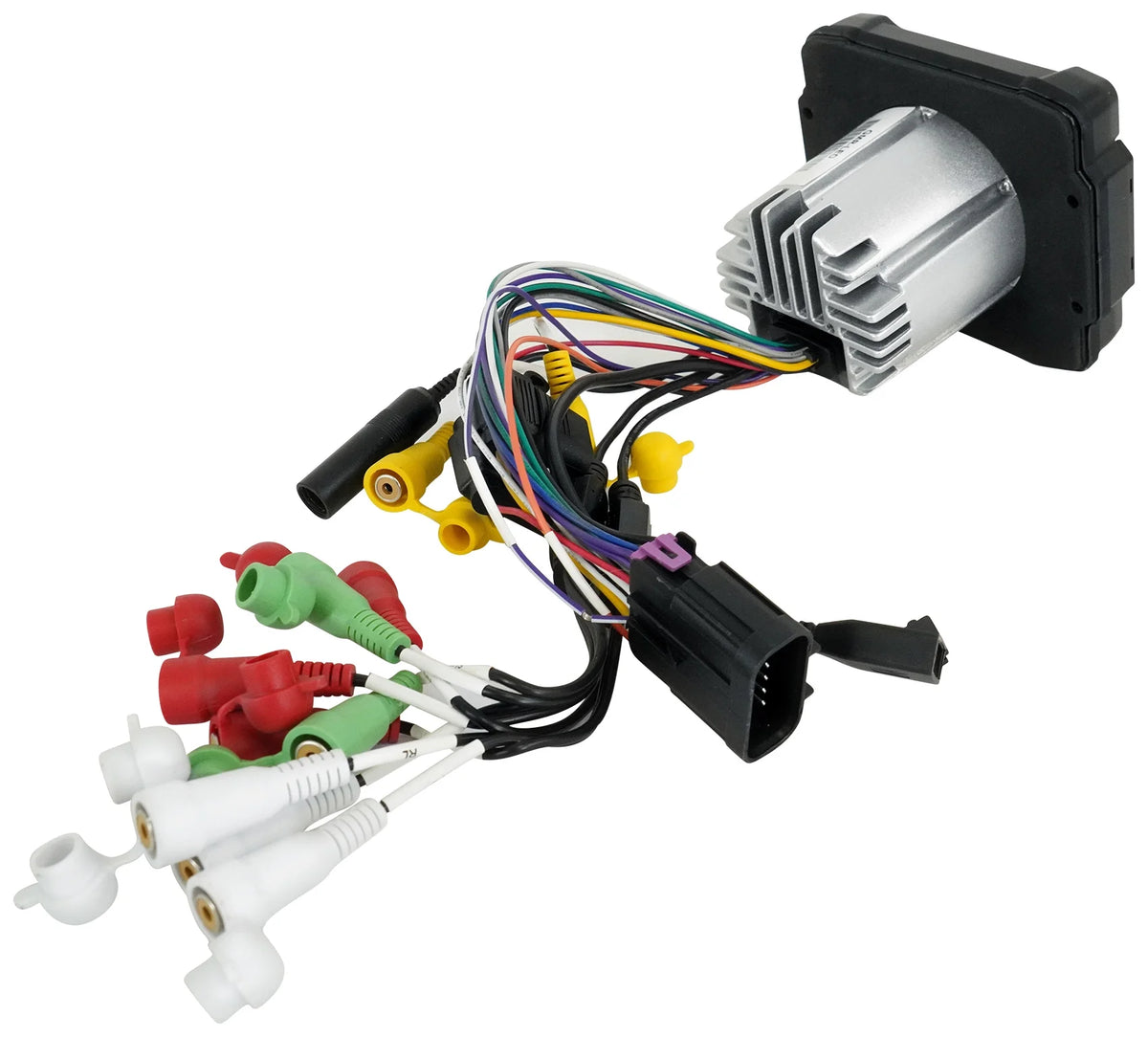 Marine Receiver with Bluetooth and 4 8" Black LED Speakers H95904