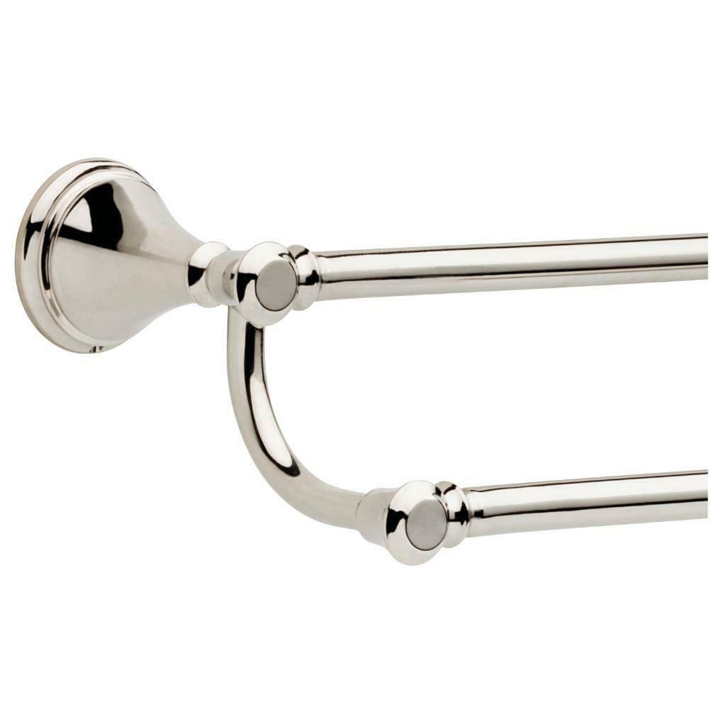 Polished Nickel Double Towel Bar U537