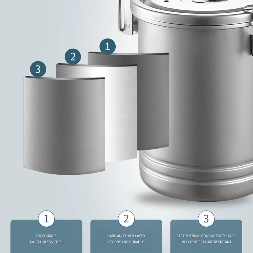 Stainless Steel Pot for Camping Cookware P427