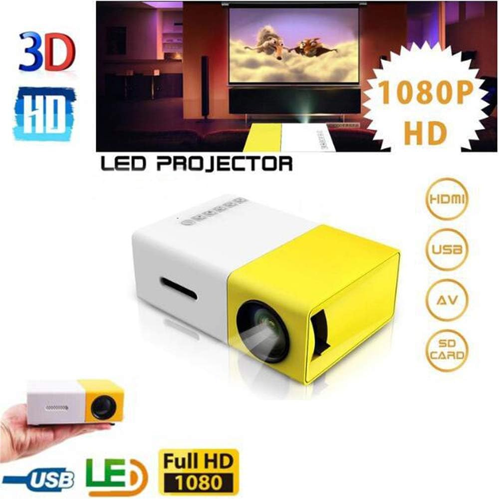 Portable Mini Projector Pack of 2 S876