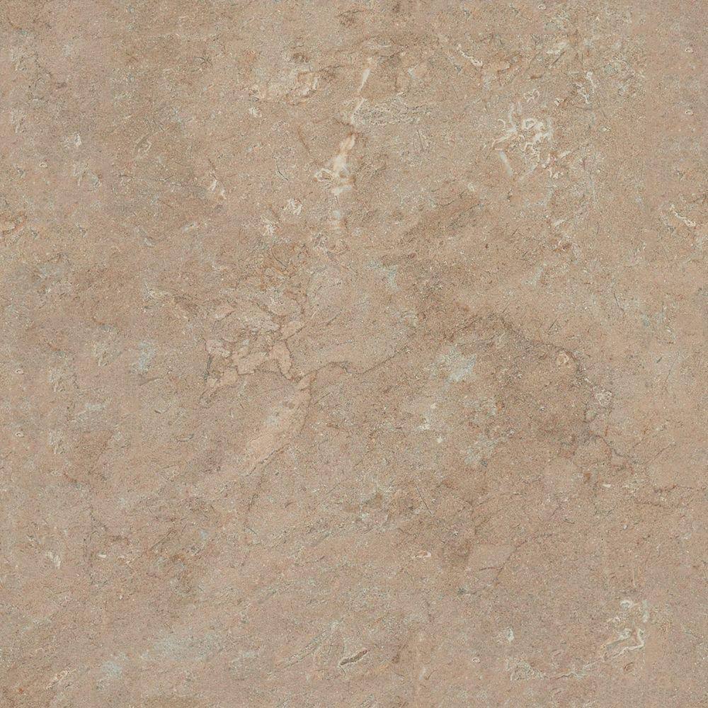 5 ft. x 12 ft. Laminate Sheet in Mocha Travertine B978353